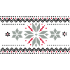 Star pattern in the Norwegian style