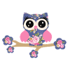 Owl, Rose