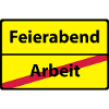 Arbeit Feierabend