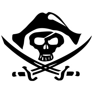 Pirat Totenkopf Freibeuter Caps & Mützen