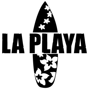 Surfboard La Playa T-Shirts