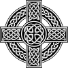 Celtic cross irish scottish
