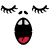 Sängergesicht / singer face (3c)