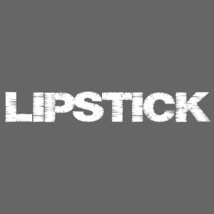lipstick Schriftzug Weiss Transparent png