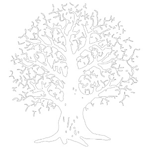 The Tree (schwarze Kontur)