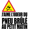 Pneu le matin
