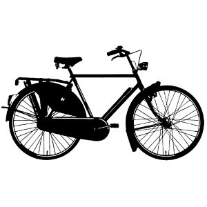 Fahrrad (schwarz)