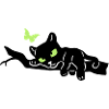 Panther auf Ast