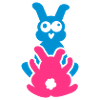 Kamasutra-lapins / kamasutra rabbits (C, 2c)