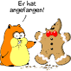 Hamster vs. Lebkuchenmann