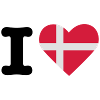 I love Danmark