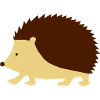 Igel - zackig
