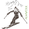 ALMVOLK Skifahrerin