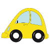 gelbe Auto