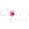 Clown gefrühstückt