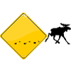 Elch Schild