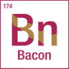 Bacon periodic table