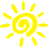 sun summer simple