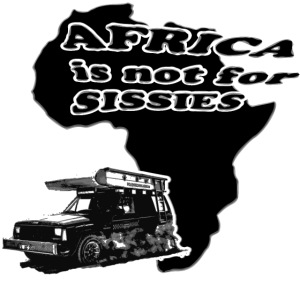Africa is not for sissies JEEP png