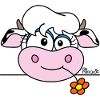 Vache Fleur