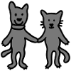 Dog - cat - friends
