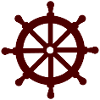 Steering wheel - ship