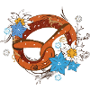 A Bavarian pretzel