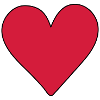 red heart