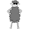 Sheep cool!