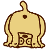 Dog from behind