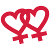 Lesbian Hearts