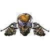 Counter Skull Biker