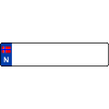 plaque d'immatriculation N
