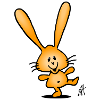 Playful Bunny Character Design