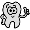 Tooth - thumbs up