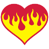 Flaming Heart