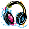 stylish Graffiti Headphones