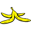 Bananenschale