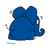 L’éléphant se cache