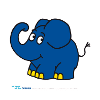 L’éléphant - Debout