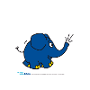 The elephant - trumpeting