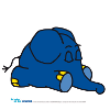 Der Elefant - schlafend