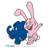 Elephant and rabbit hopping