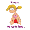 princesse pue des fesses