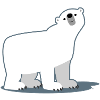 Süß Cartoon-Eisbär von Cheerful Madness!!