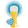 wheat beer glass
