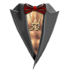 Tuxedo Brust 50