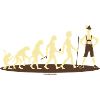 Evolution Bayer - RAHMENLOS Geschenk