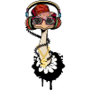 Ostrich Hip Hop Style