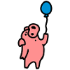Pig + air balloon 3